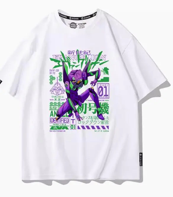 Anime Cartoon Print T-Shirt