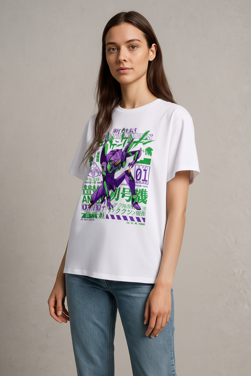 Anime Cartoon Print T-Shirt