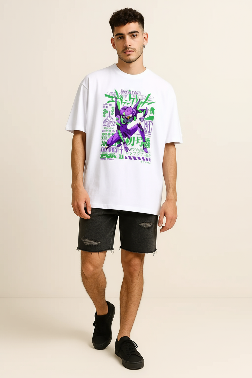 Anime Cartoon Print T-Shirt