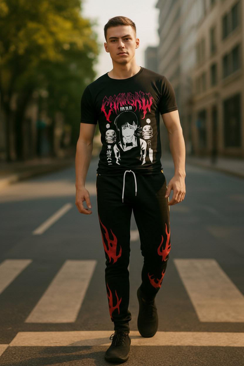 Anime Retro Scene T-Shirt