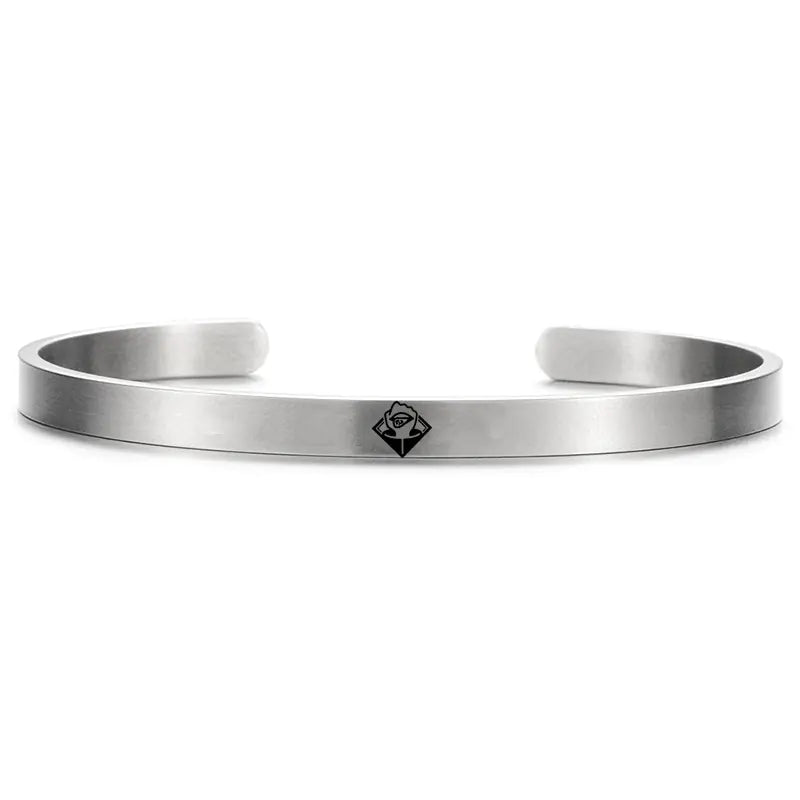 Gojo and Yuji Charm Bracelets Silver
