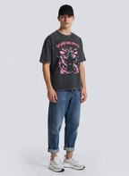 World of Pain Anime-Inspired Graphic T-Shirt