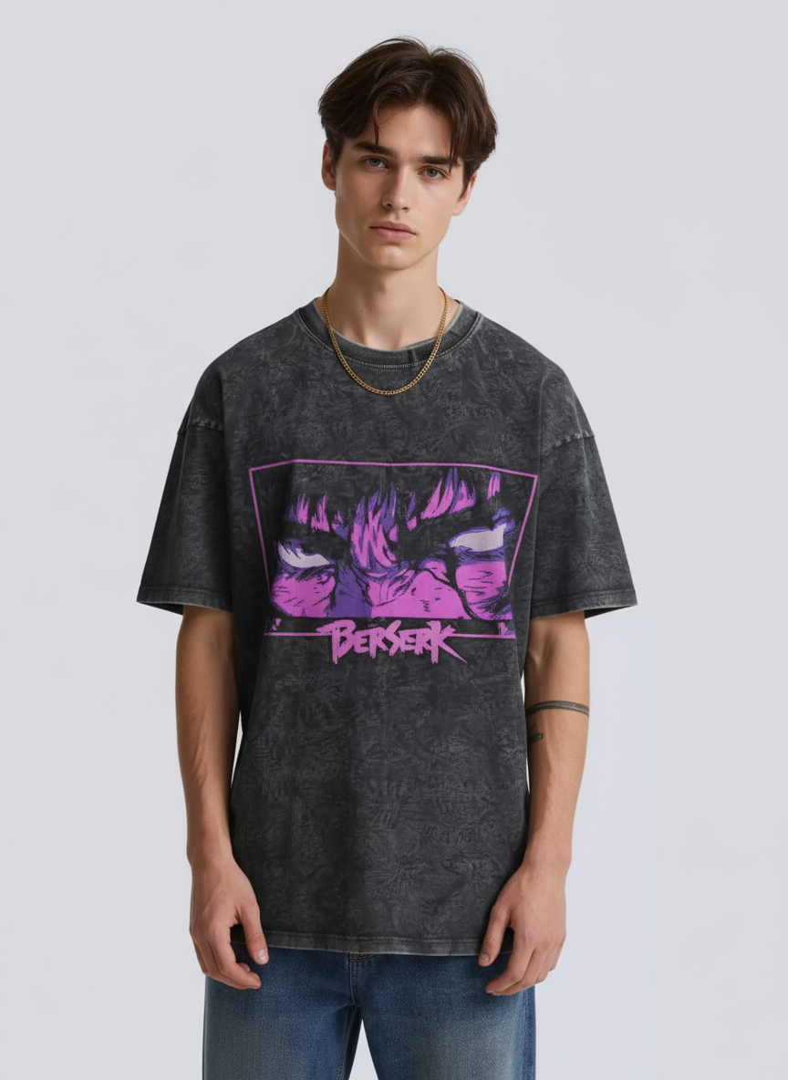 Unbreakable Will Anime-Inspired Graphic T-Shirt