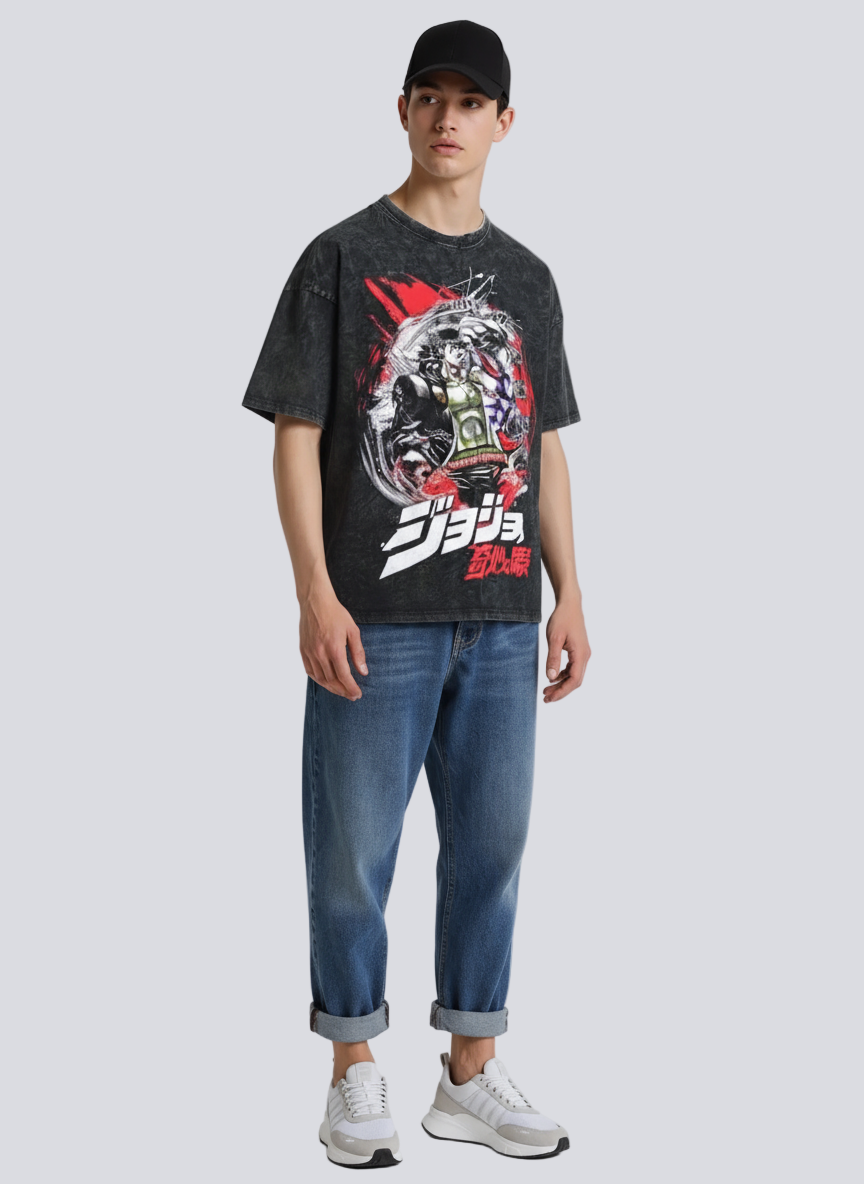 Anime Washed Tee Drop