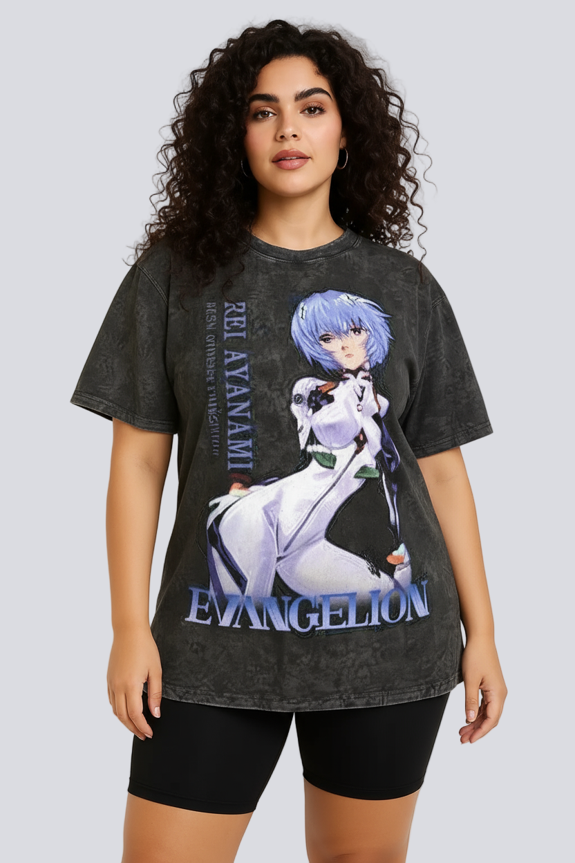 Anime Washed Tee Drop