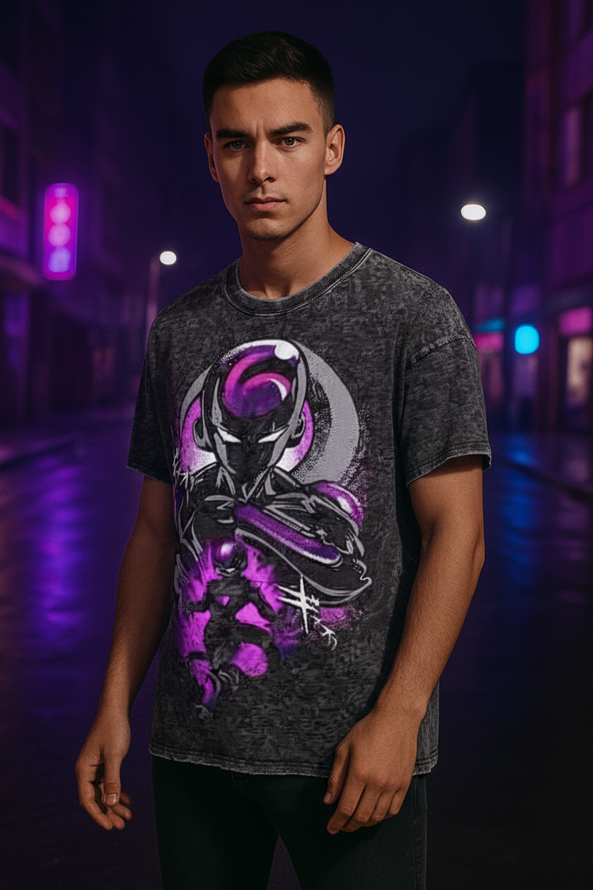Anime Washed Tee Drop