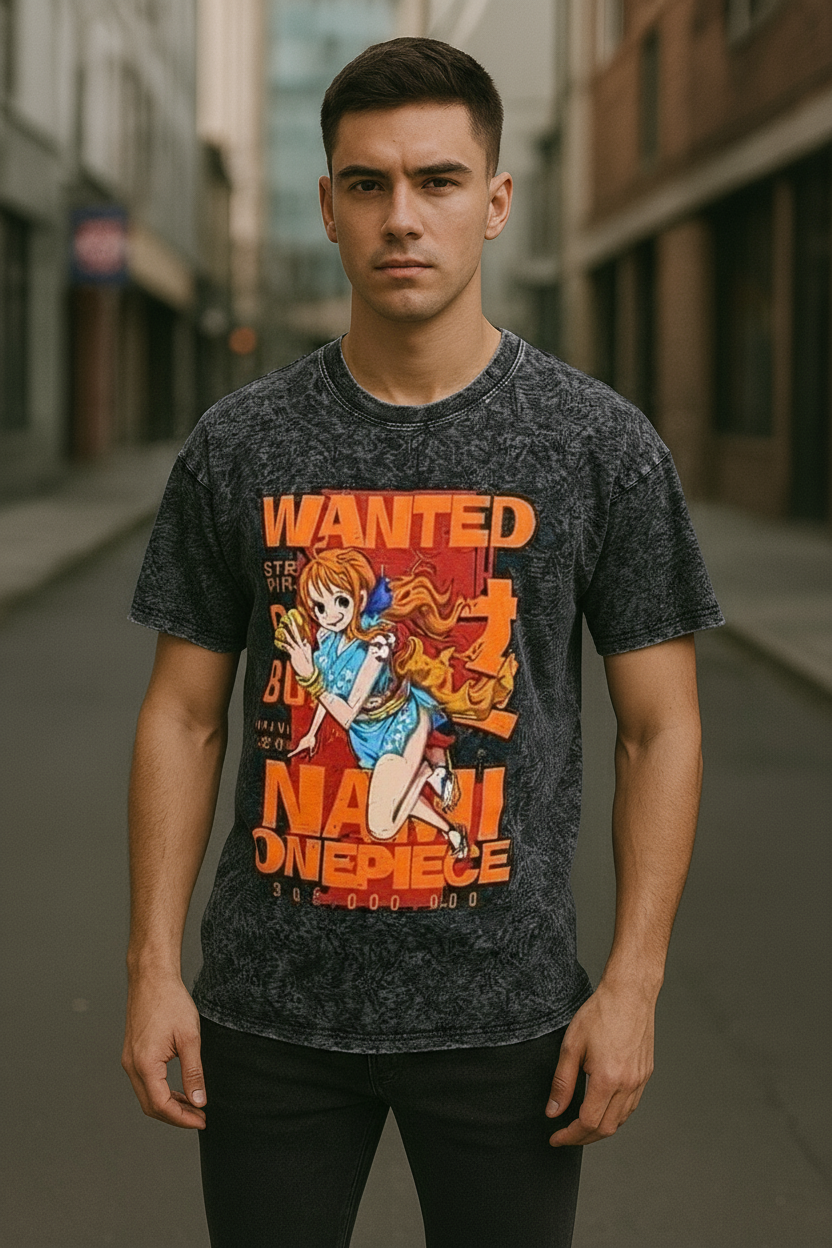 Anime Washed Tee Drop