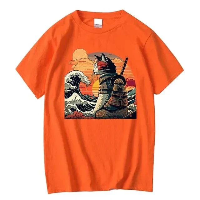 Anime Cat Tee