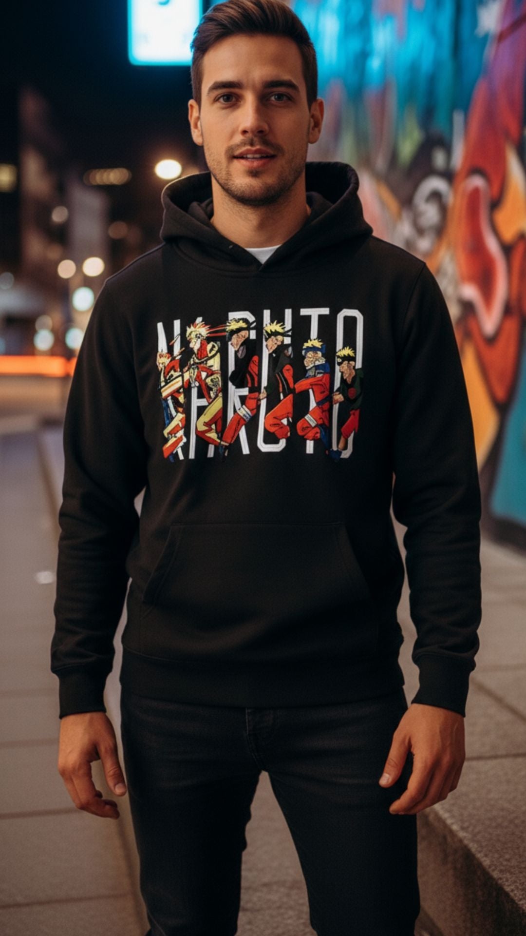  Autumn Anime Hooded Sweatshirt 