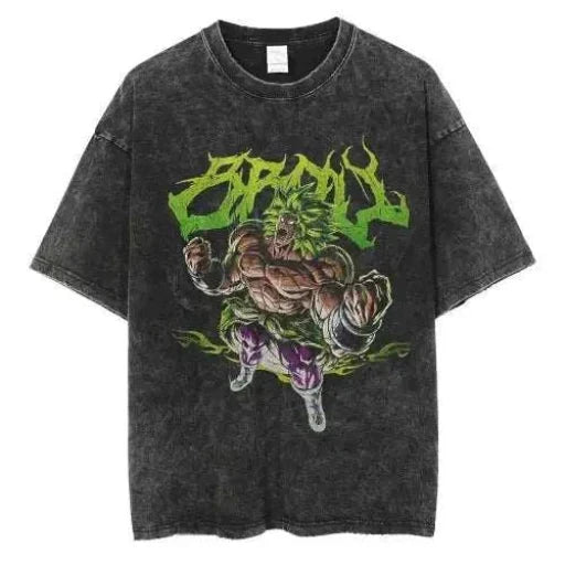 Rage Unleashed Anime-Inspired Streetwear T-Shirt