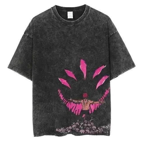 Reaper’s Descent Anime-Inspired Streetwear T-Shirt 