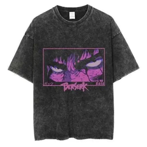 Unbreakable Will Anime-Inspired Graphic T-Shirt