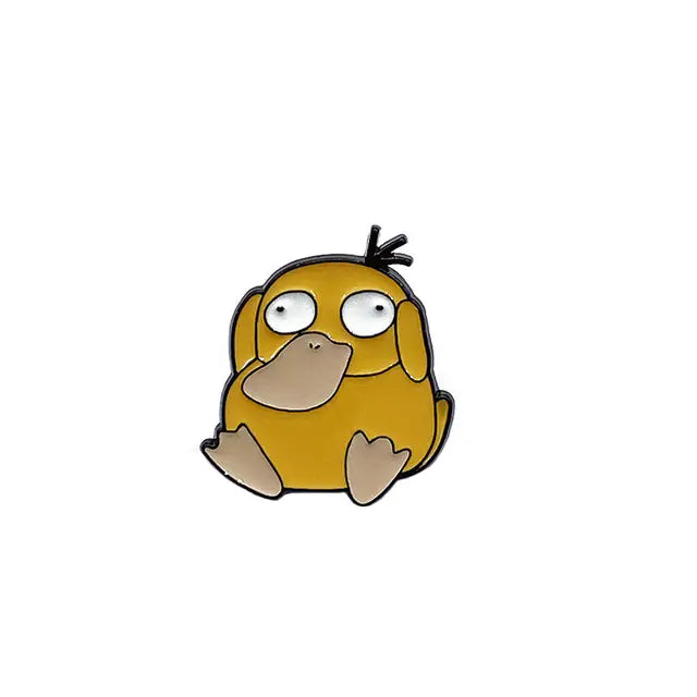 Mini Anime Brooch Pins Cartoon-like bird character with a small tuft of hair Shonen Realm Apparel Pokémon pin