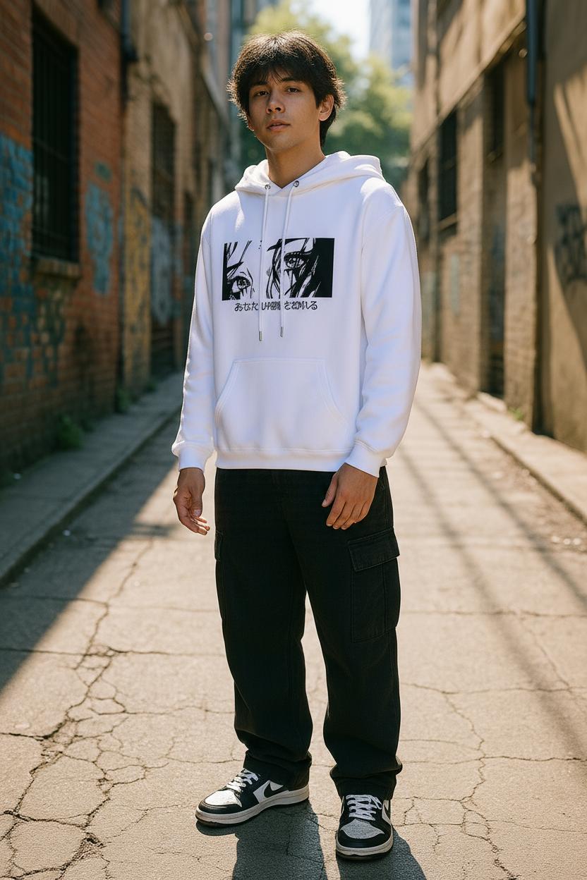 Crying Girl Anime Hoodie