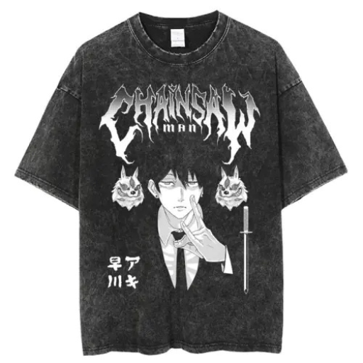 Cursed Assassin Anime-Inspired Streetwear T-Shirt