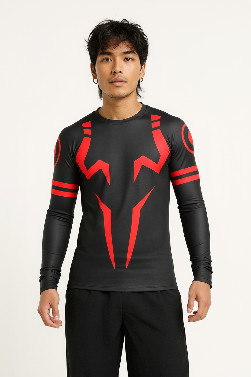 Cursed Energy Compression Gym Tee