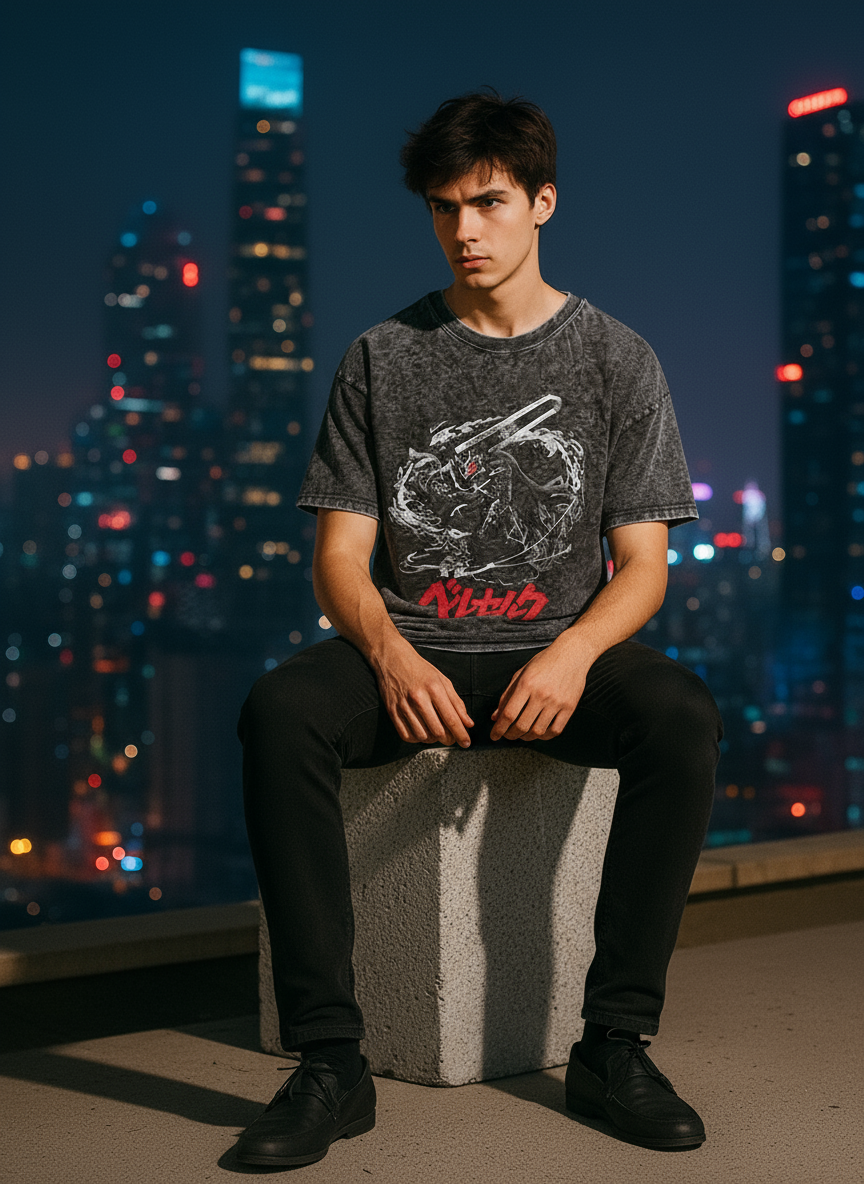 Eclipse Slayer Oversized Tee