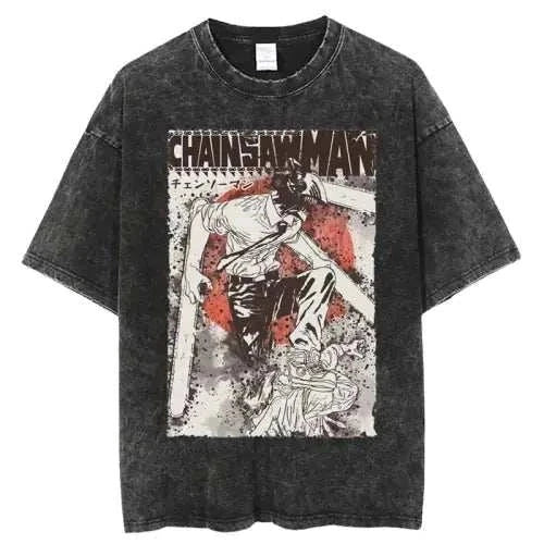 Anime Washed Tee Drop