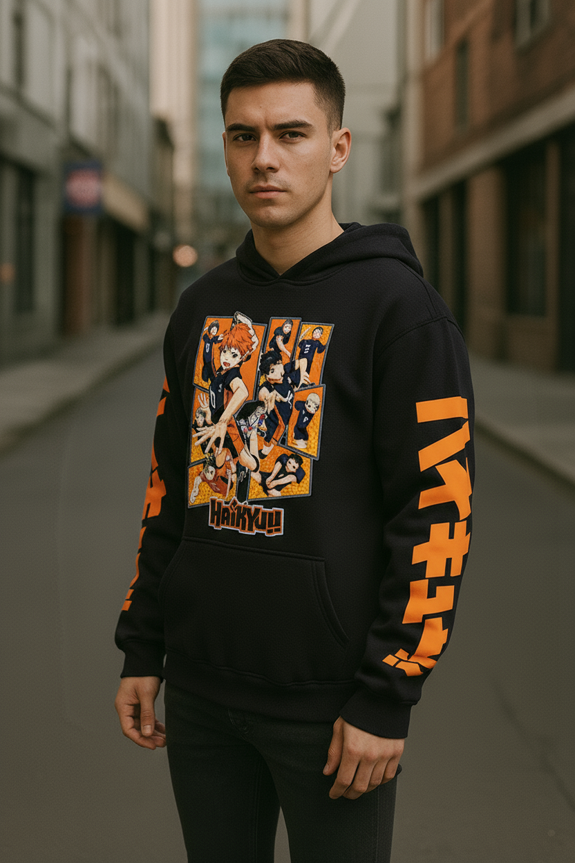 Haikyuu Team Spirit Hoodie