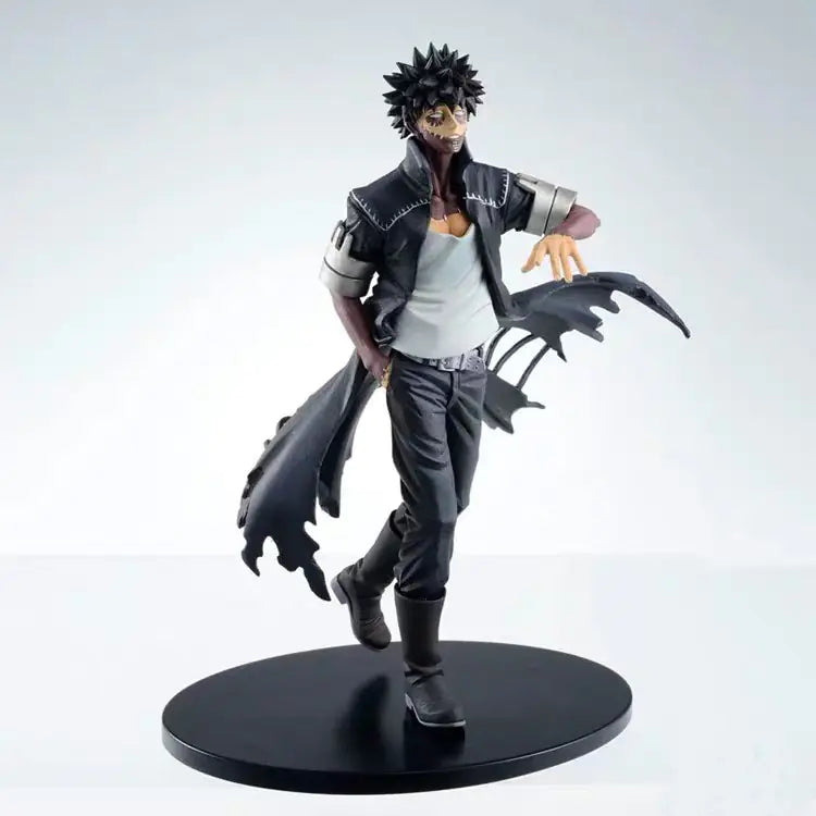 Matte Black Hero Figure– Shonen Realm Apparel - Action figure of a character with a dark outfit 