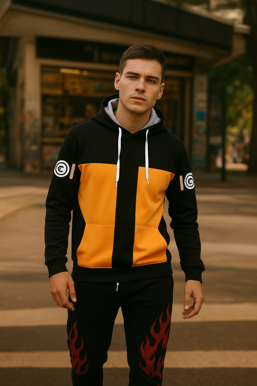 Hooded 3D Printed Sweatshirt