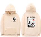 Japanese Street Retro Wave Hoodie