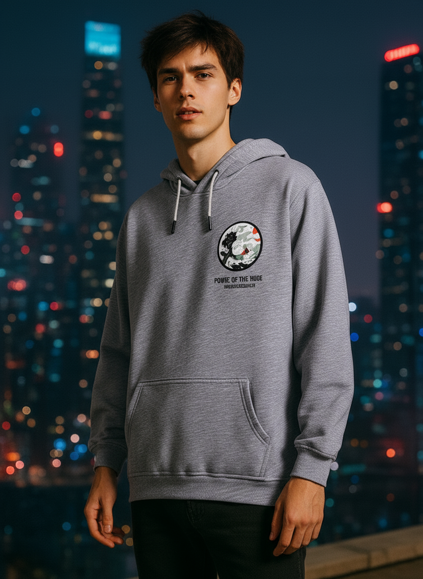 Japanese Street Retro Wave Hoodie