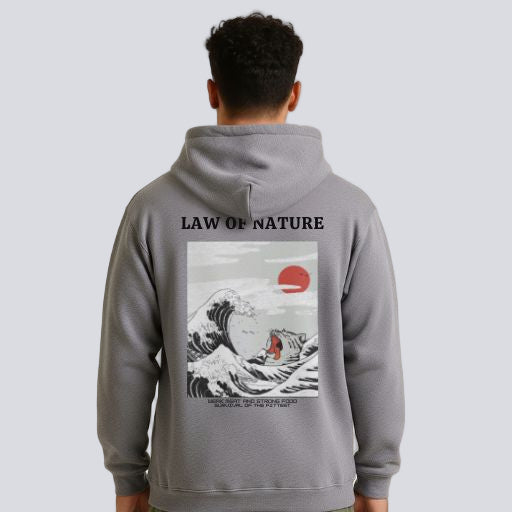 Japanese Street Retro Wave Hoodie