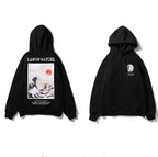 Japanese Street Retro Wave Hoodie