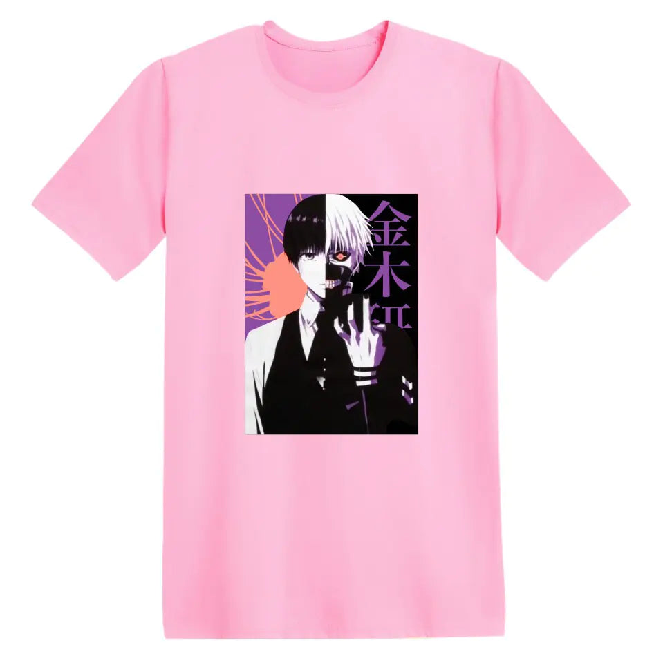 Kaneki Summer Street Tee Pink