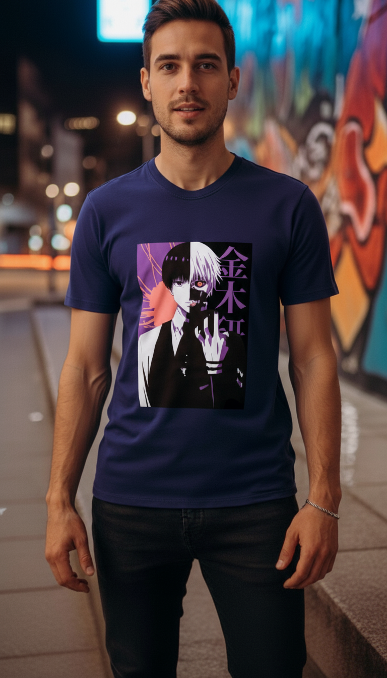 Kaneki Summer Street Tee Grey