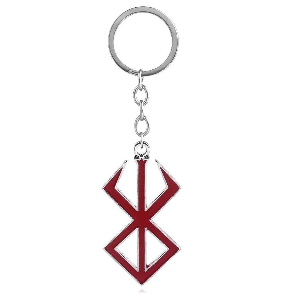 Windblade Pendant Keychain with red 