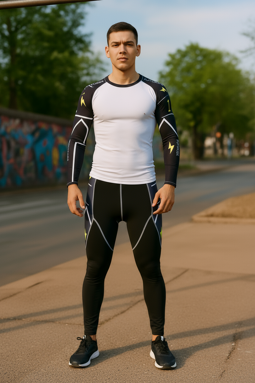 Long Sleeve Compression Shirt and pants