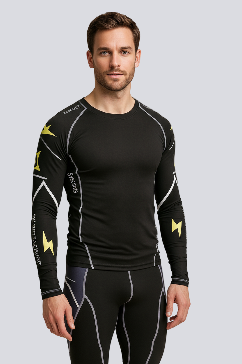 Long Sleeve Compression Shirt and pants