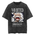 Luffy Wanted T-Shirt – Wear Your Pirate King Spirit