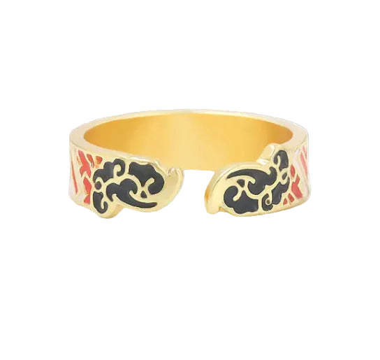 Anime Power Arc Ring - My wife Shanyi Gold