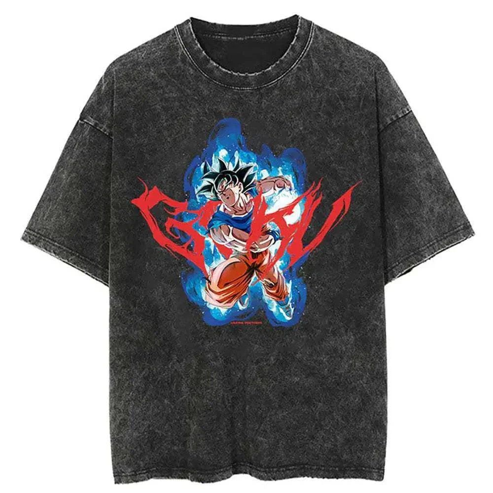 Washed Black Dragon Tee