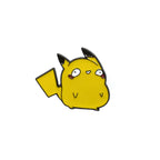 Mini Anime Brooch Pins Pikachu  brooch from Shonen Realm Apparel close-up