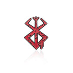 Windblade Pendant Red and black  