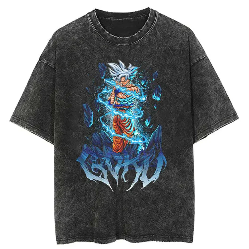 Washed Black Dragon Tee