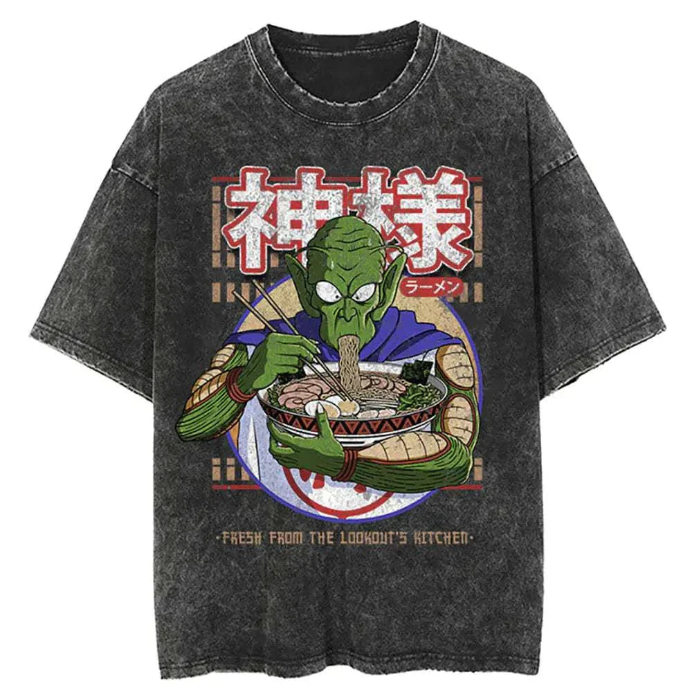Washed Black Dragon Tee