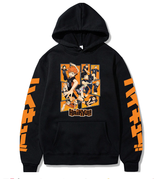 Haikyuu Team Spirit Hoodie