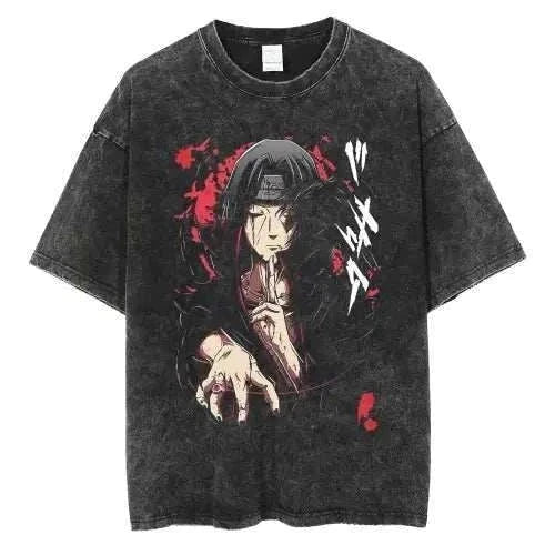 Anime Washed Tee Drop