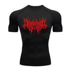 Gojo Curse Core Compression Tee