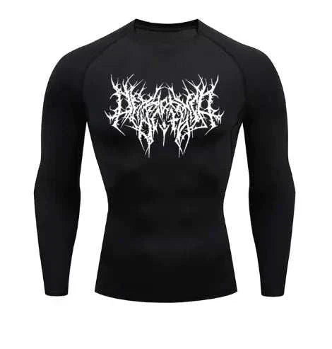 Gojo Curse Core Compression Tee