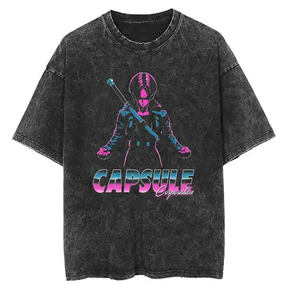 Washed Black Dragon Tee