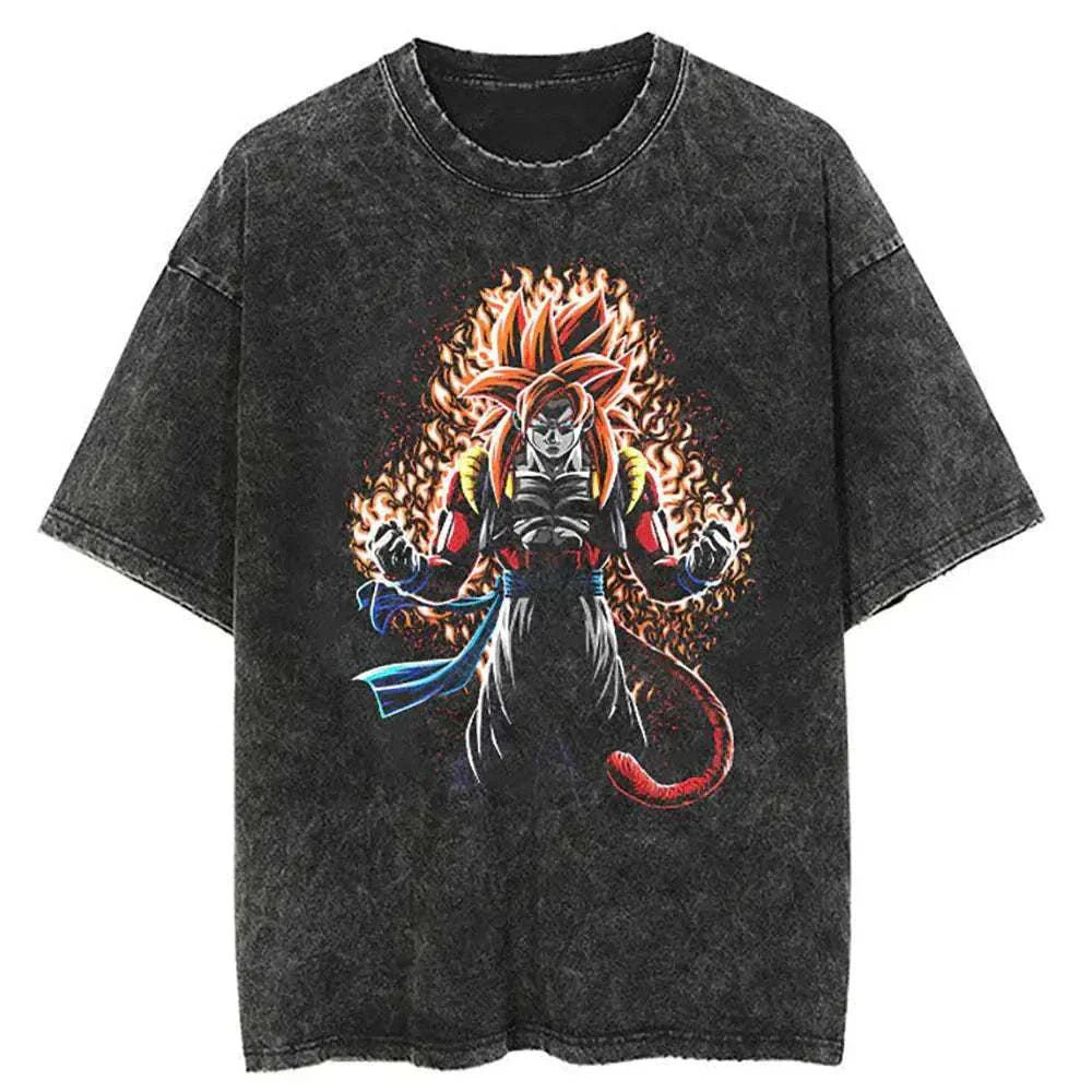 Washed Black Dragon Tee