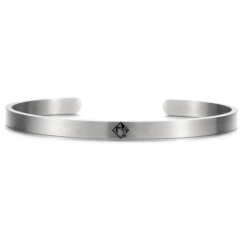 Gojo and Yuji Charm Bracelets Silver 