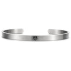 Gojo and Yuji Charm Bracelets Silver