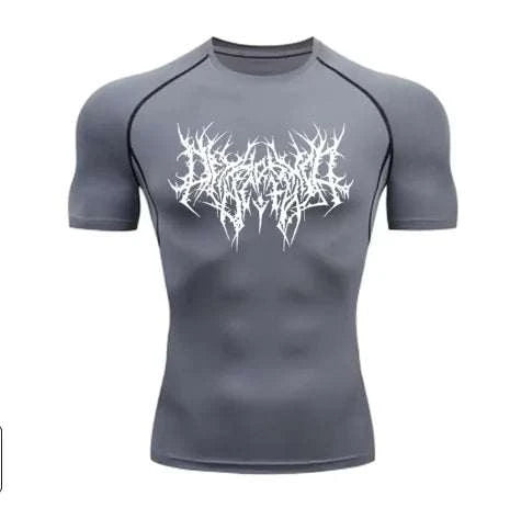 Gojo Curse Core Compression Tee